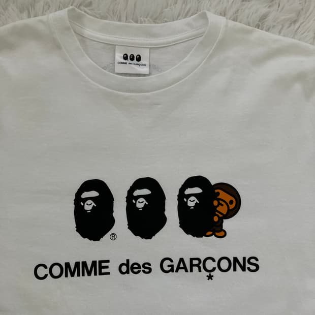 꼼데가르송 베이프 콜라보 반팔