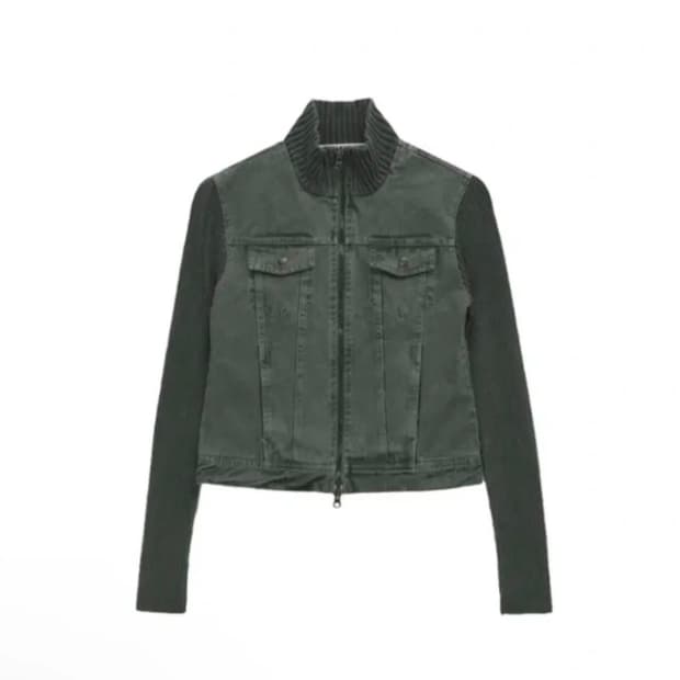 틴거 니트 자켓