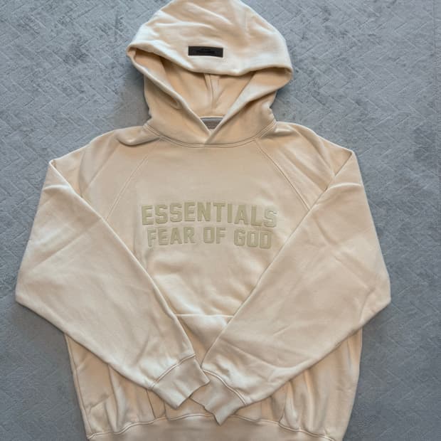 피어 오브 갓 에센셜스 SS23 에센셜스 로고 후디