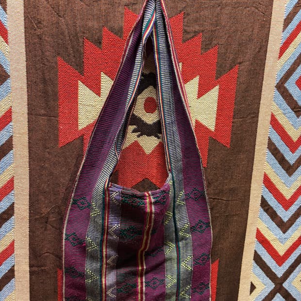 ethnic shoulder tote bag / 에스닉 숄더 토트 백