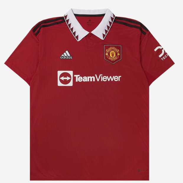 아디다스 맨체스터 유나이티드 2022/23 홈 저지 리얼 레드 - KR 