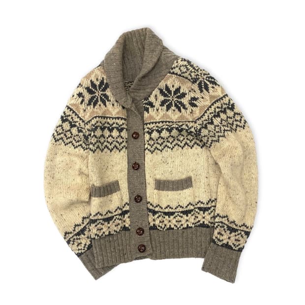 JPN Cowichan cardigan
