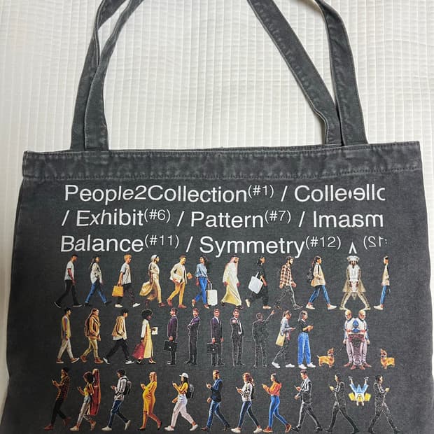 [OS] POT 피오티 차콜 토트백 에코백