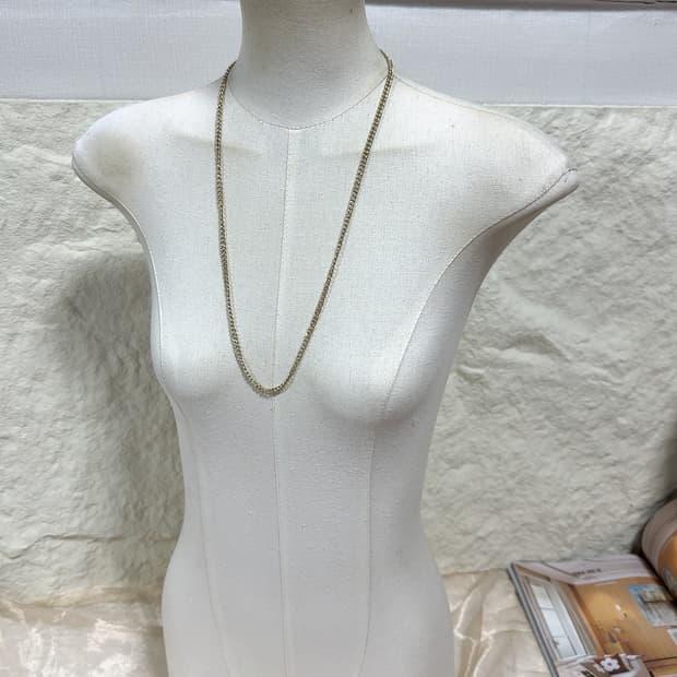 빈티지 쿠바체인 목걸이