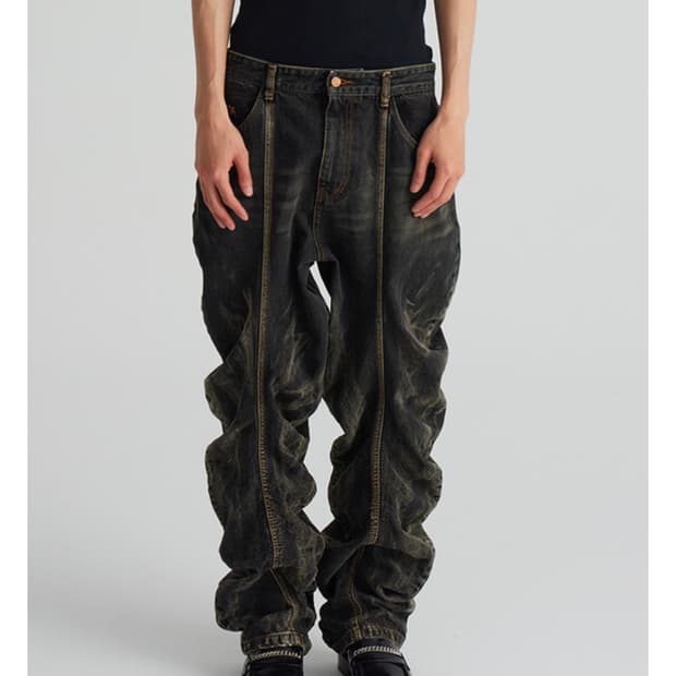 뉴웨이브보이즈 곱창 데님팬츠