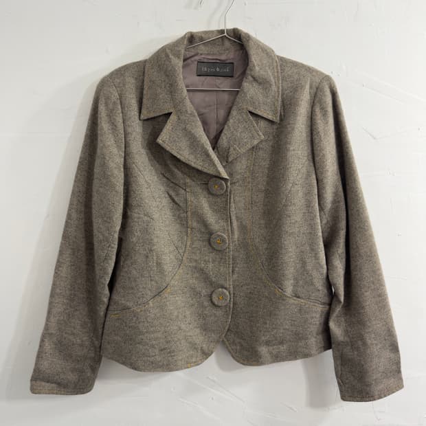 lapis lazuli design jacket