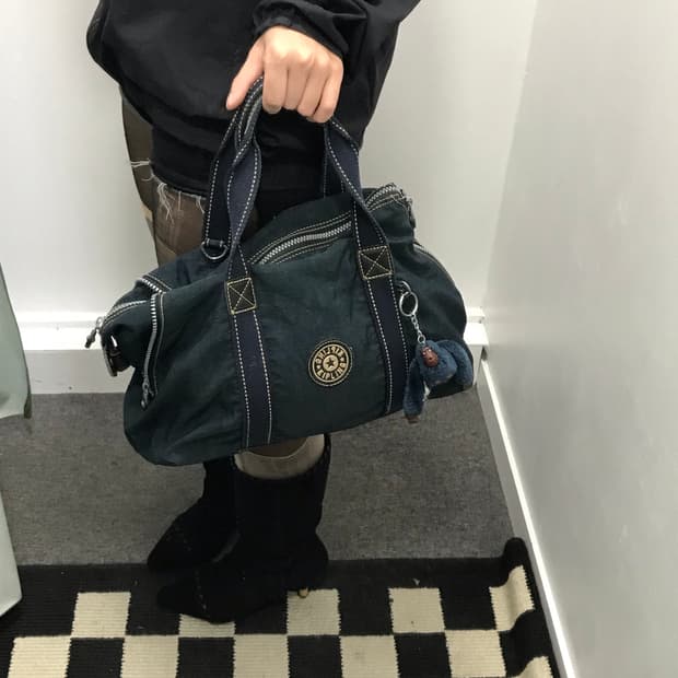 키플링 네이비 숄더백