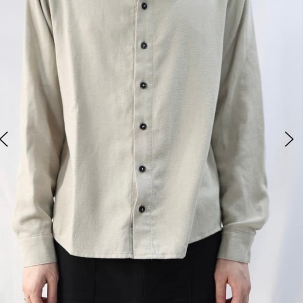 les seim tailored shirt (beige) 2size