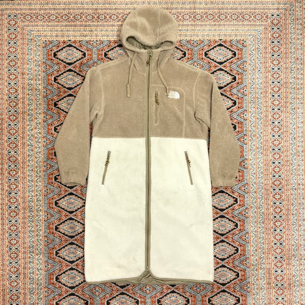 노스페이스 화이트라벨 베이지 플리스코트  남성S