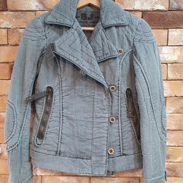 Guess 투웨이 그런지 워싱 자켓 XS