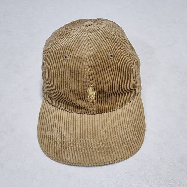 폴로 랄프로렌 코듀로이 볼캡 베이지