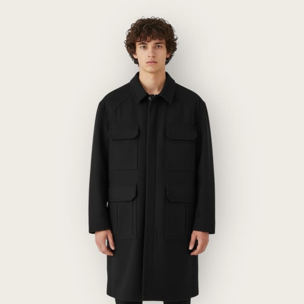 100~105/ 준지 20FW 울블랜딩 4포켓 코트자켓