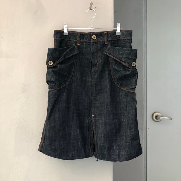 denim skirt