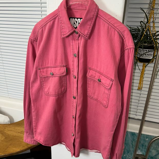 미스치프 워크 셔츠 os