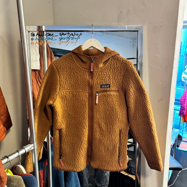파타고니아 플리스 후드집업
