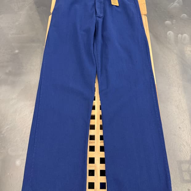 OLD VINTAGE WASHED NAVY FRENCH 프렌치워크팬츠