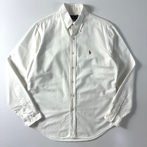 Polo 폴로 랄프로렌 신형 화이트 옥스포드 셔츠