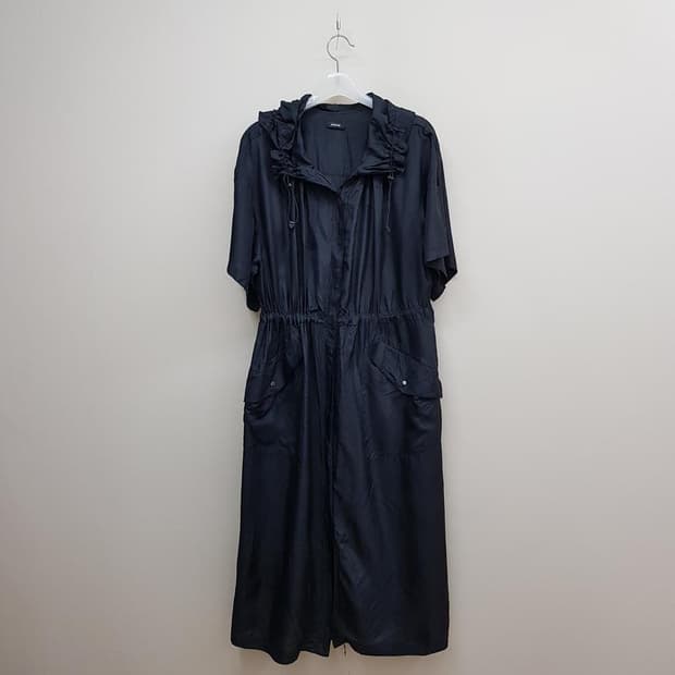 한섬 시스템 2021 후드 스트링 원피스 82-94-160사이즈