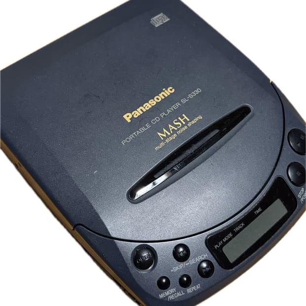 파나소닉 휴대용 CD 플레이어 SL-S330