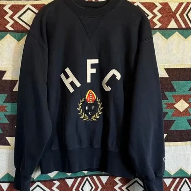 헤리티지 플로스 10주년 HFC 빅로고 맨투맨