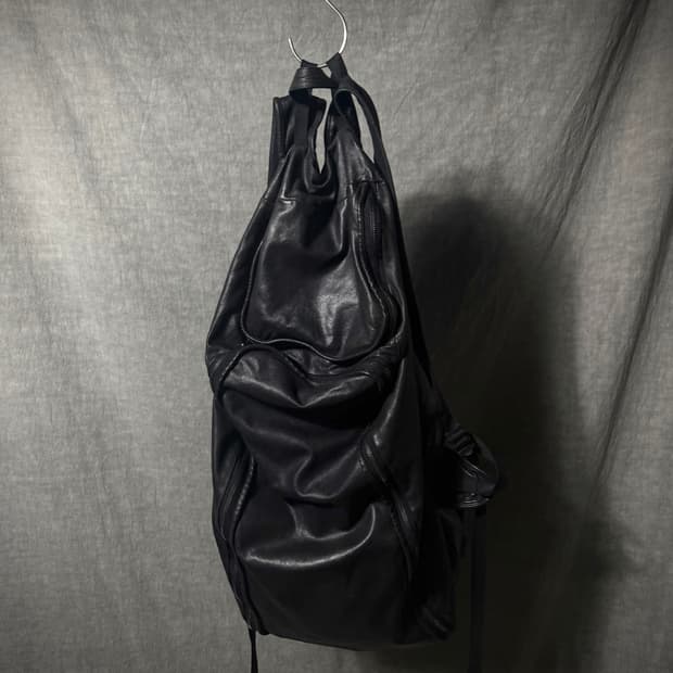JULIUS Lamb Leather Backpack  