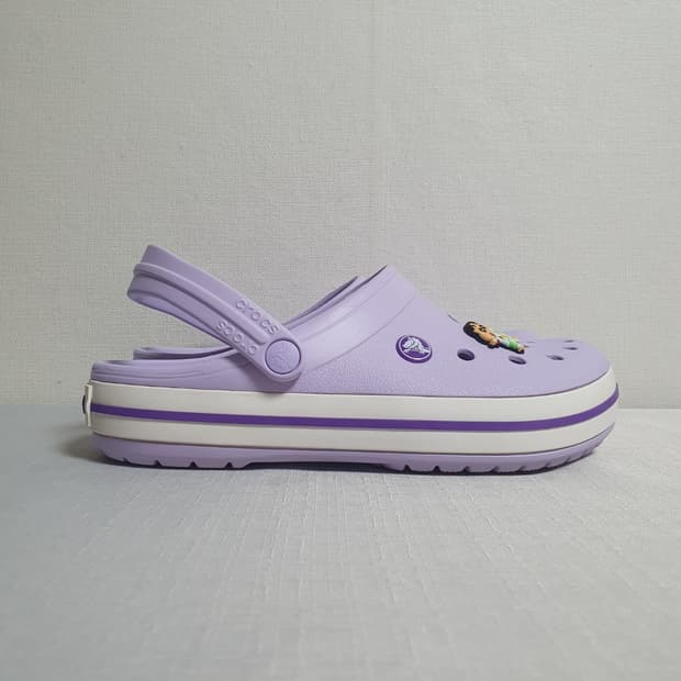 250mm 크록스 크록밴드 클로그 라벤더 W8