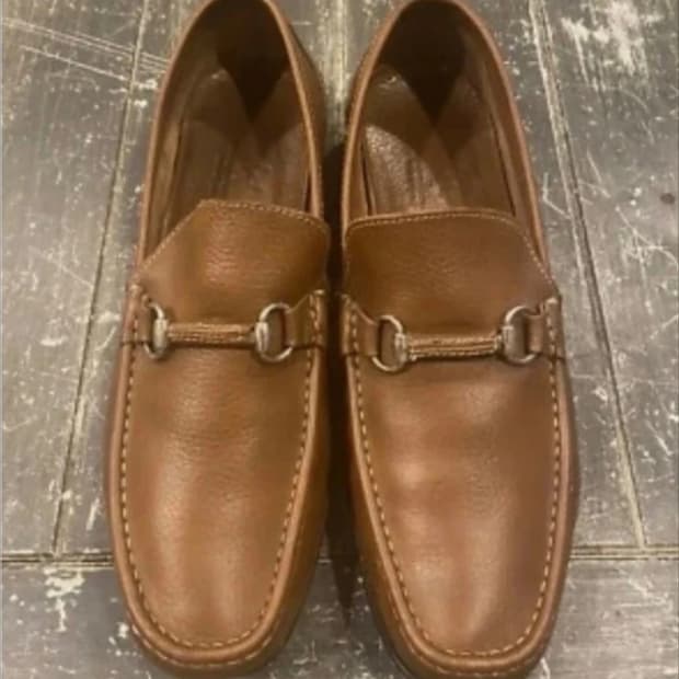 산드로 모스콜로니 가죽 남성 로퍼 275mm