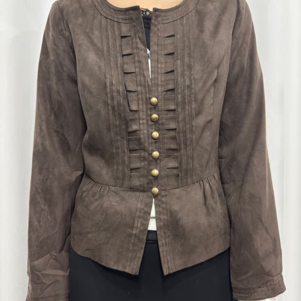 suede design jacket