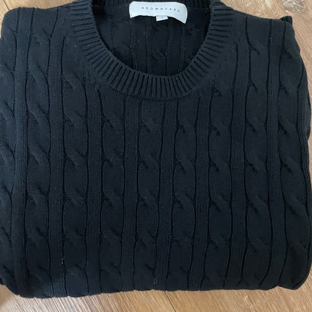 브라운야드 니트 