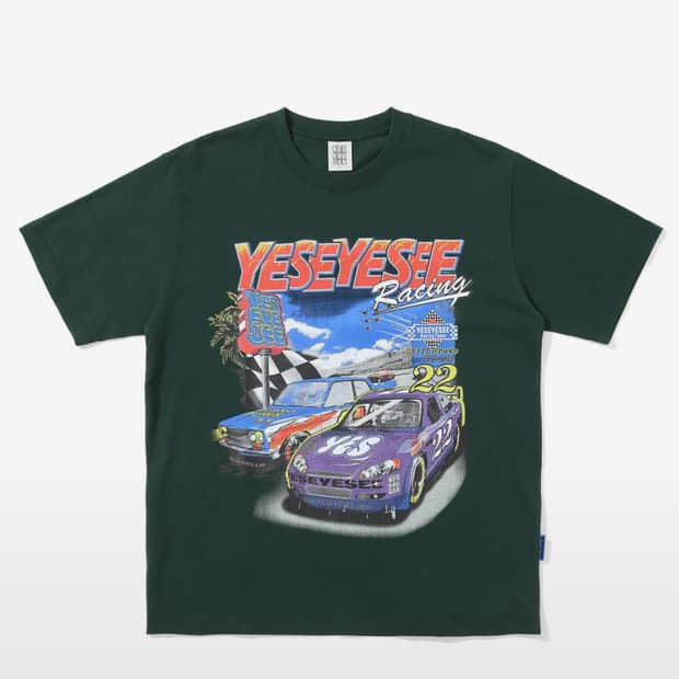 예스아이씨 Racing 22 Tee Dark Green