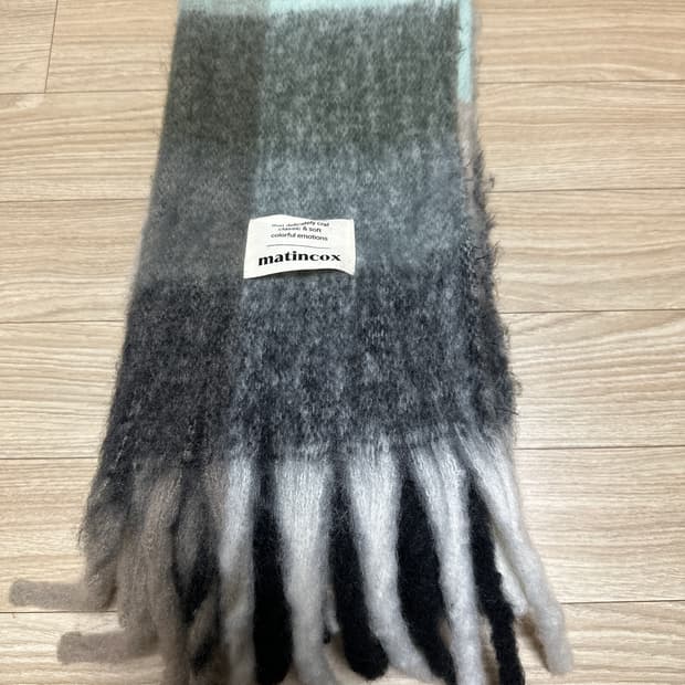 마틴콕스 체크 머플러