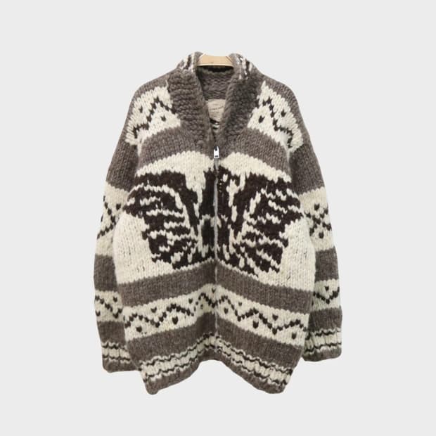 코위찬  인디안 울 집업 62183