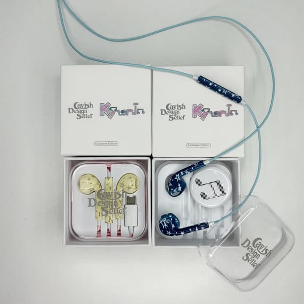 대리구매 구합니다! [카비시 이어폰 + 파츠 ] 더현대 서울 팝업