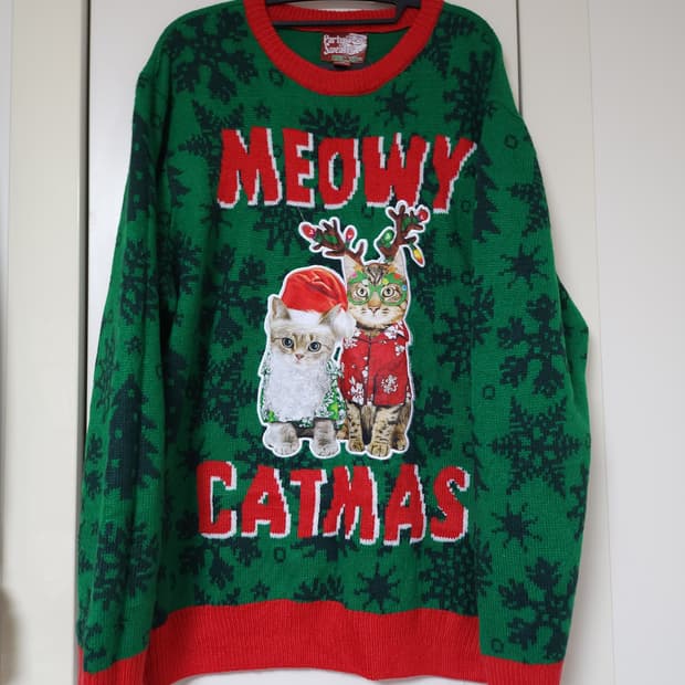 크리스마스 어글리스웨터 빈티지 니트