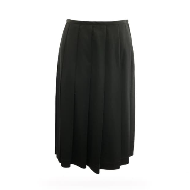 꼼데가르송 basic pleated skirt