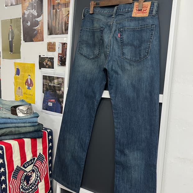Levis 리바이스 505 레귤러 스트레이트 데님 팬츠