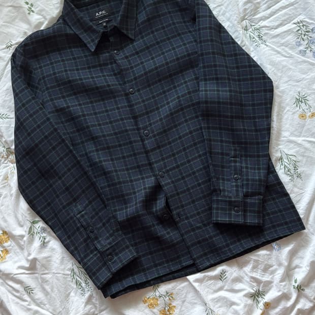 아페쎄 파머 체크셔츠 
