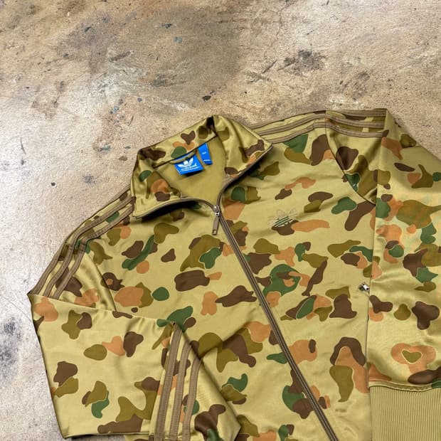 아디다스 카모 밀리터리 져지 트랙탑 85