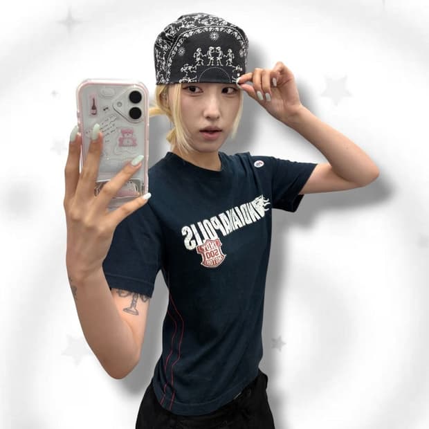 인디애나폴리스 500 레이싱 반팔티