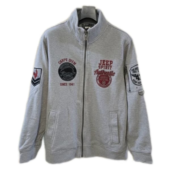 🩶지프 스피릿 자수 그레이 집업 자켓🩶