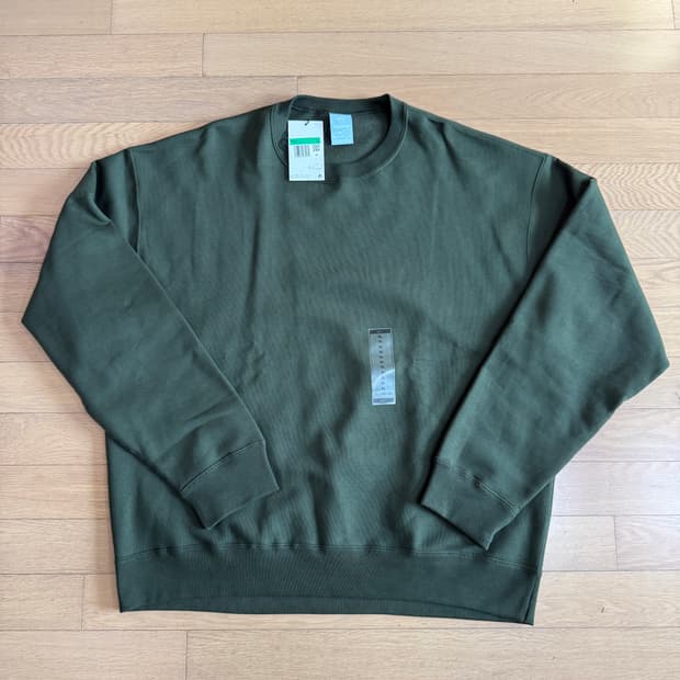 [XL] 나이키 nocta 녹타 무지 블랭크 크루넥 맨투맨 스웻셔츠