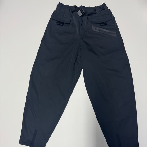 정품 나이키 테크팩 21년도 폴리 벨트 트레이닝팬츠