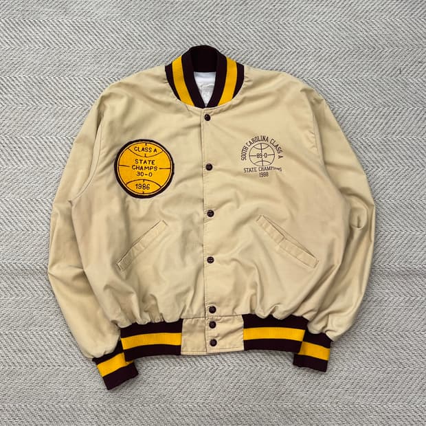 드롱 usa 바시티자켓 r2989