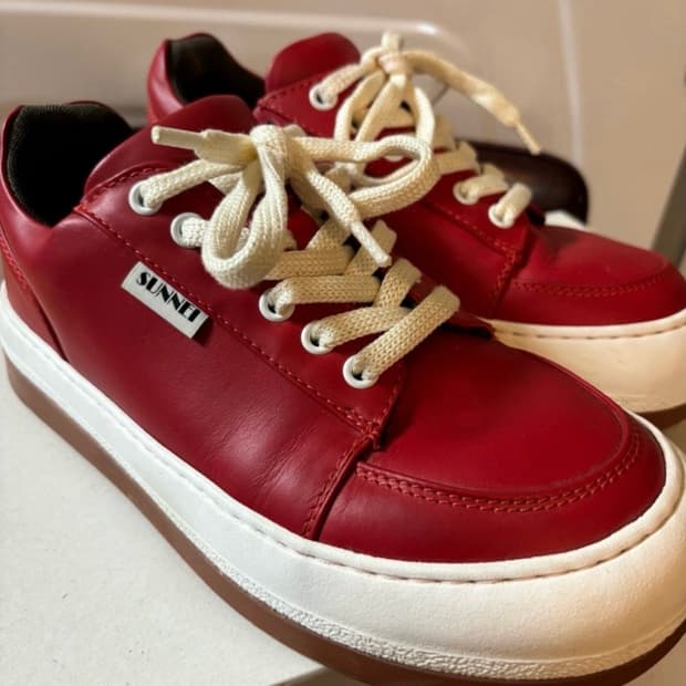 Sunnei Dreamy Leather Red 