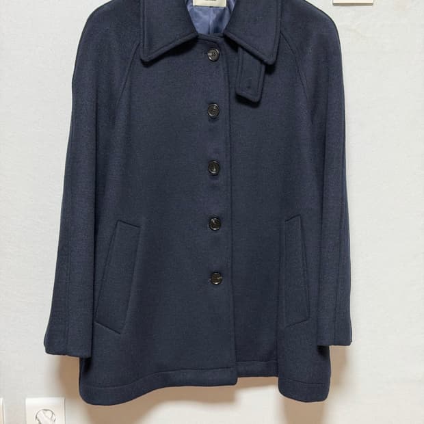 라퍼지포우먼 하프코트 네이비S