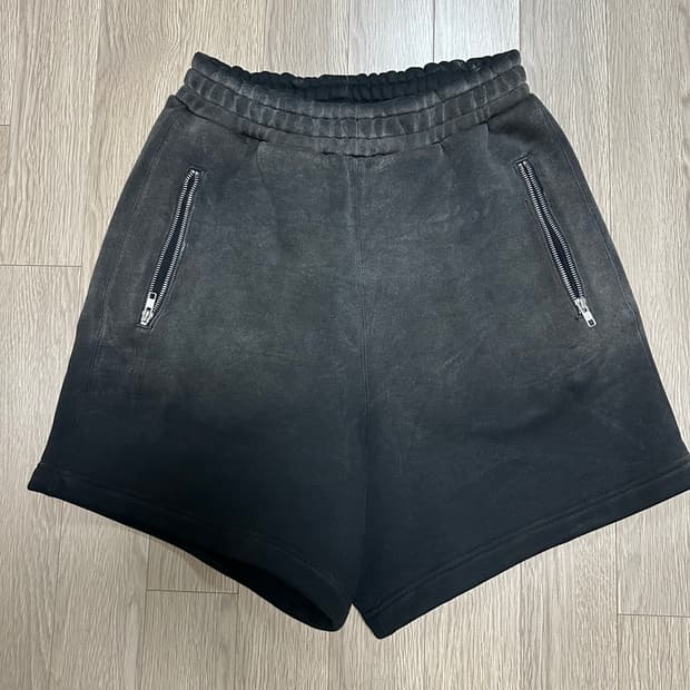 DBSR 빈티지 블랙 와이드 숏팬츠 ( L )