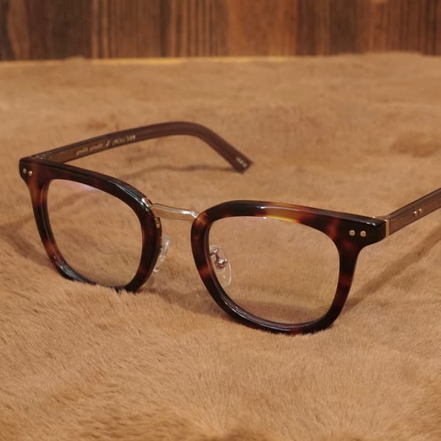 그라픽 플라스틱 X 옐로우비 Chet 재즈 안경