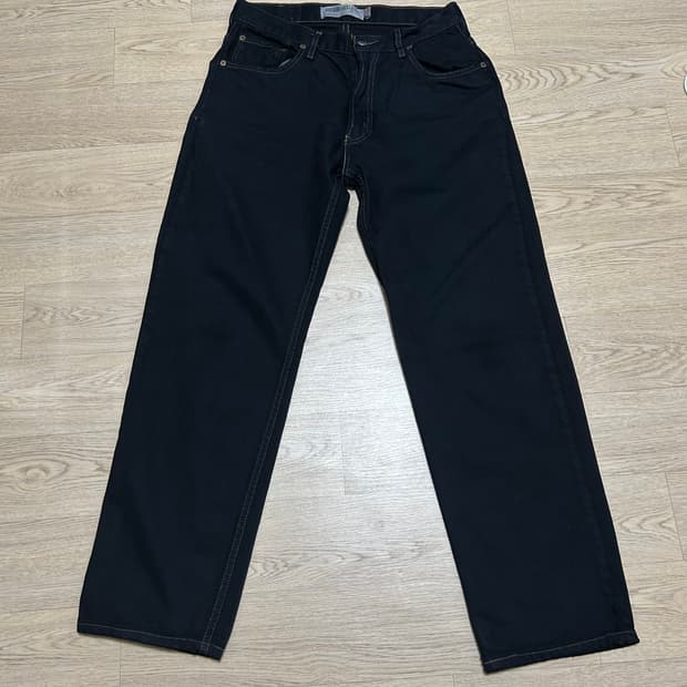 리바이스 550 블랙 데님 31x32
