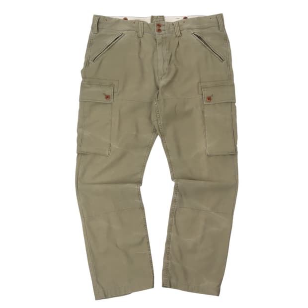 폴로 랄프로렌 카키 스트레치 슬림핏 카고팬츠