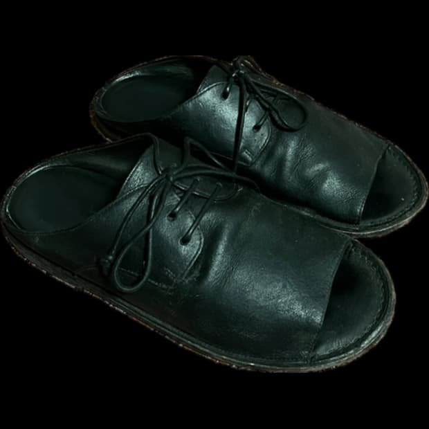 마르셀 MARSELL SANPOMICE 레더 뮬 eu40